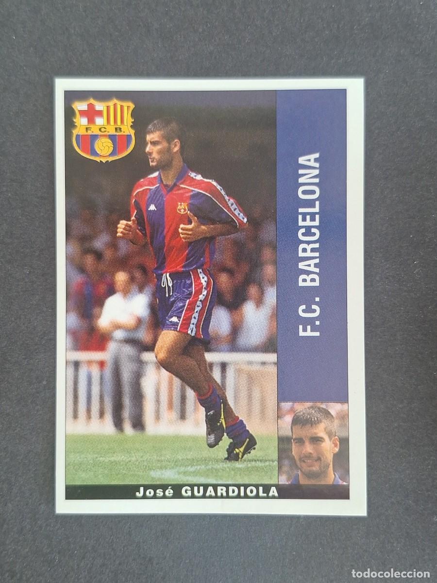 Cromos de f&uacute;tbol: L2 GUARDIOLA F. C. BARCELONA PANINI LIGA 1995 1996 95 96 NUNCA PEGADO SIN PEGAR