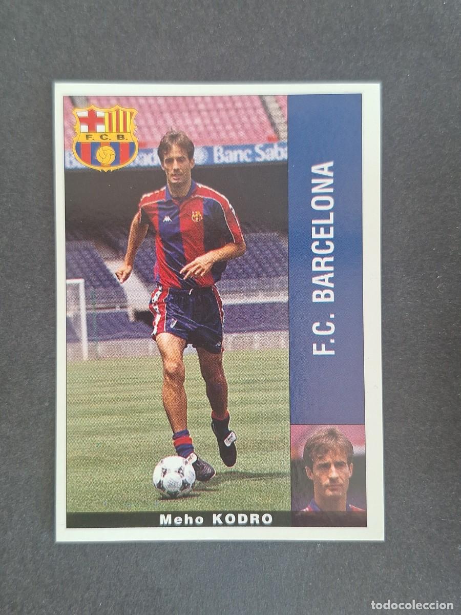 Cromos de f&uacute;tbol: L2 KODRO F. C. BARCELONA PANINI LIGA 1995 1996 95 96 NUNCA PEGADO SIN PEGAR