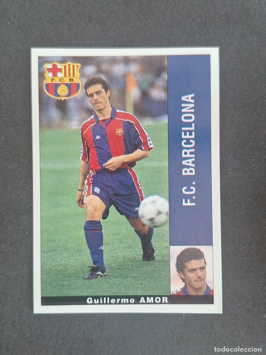 Cromos de f&uacute;tbol: L2 AMOR F. C. BARCELONA PANINI LIGA 1995 1996 95 96 NUNCA PEGADO SIN PEGAR