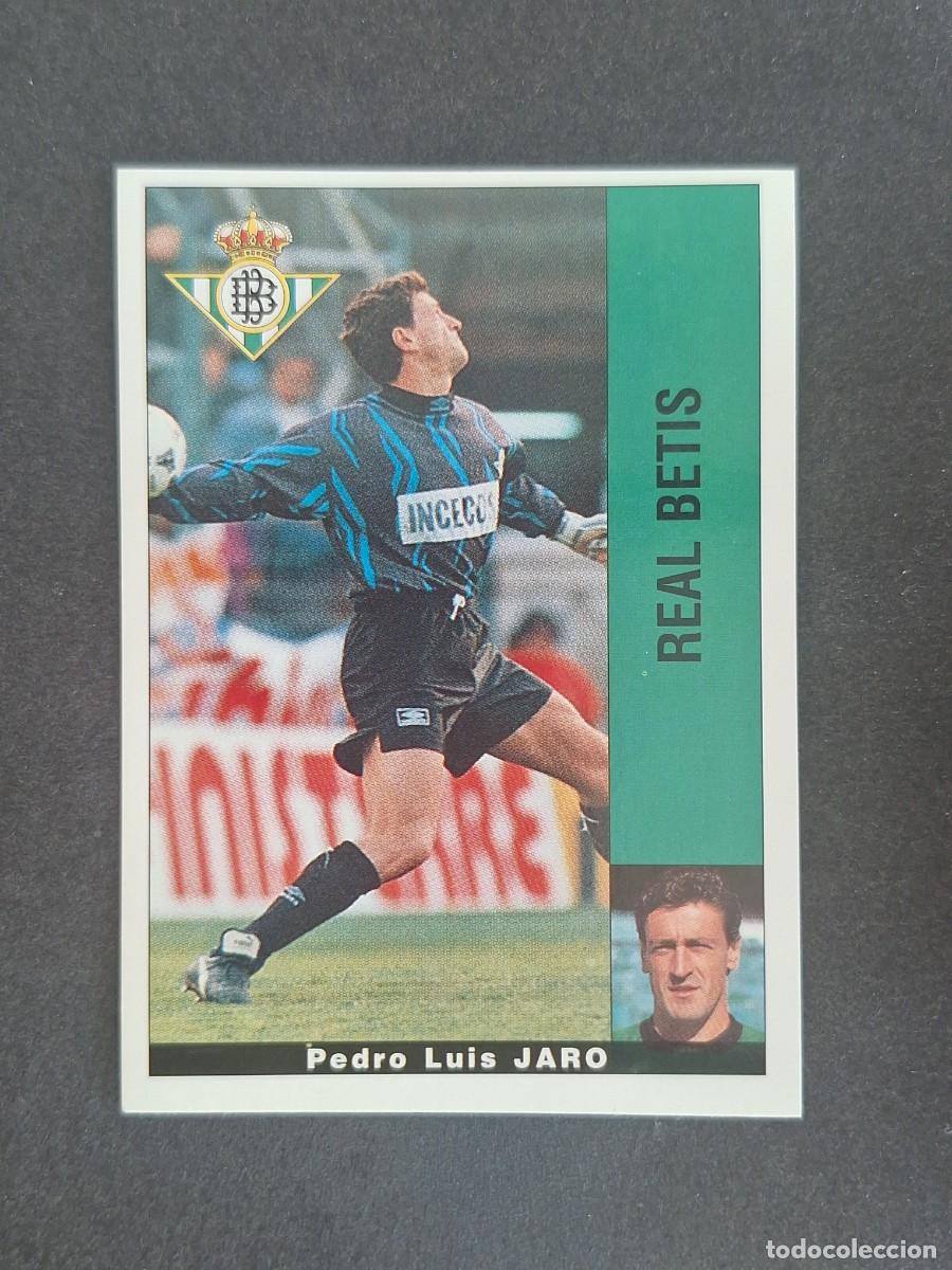 Cromos de f&uacute;tbol: L2 JARO REAL BETIS BALOMPIE PANINI LIGA 1995 1996 95 96 NUNCA PEGADO SIN PEGAR