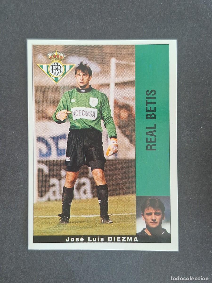 Cromos de f&uacute;tbol: L2 DIEZMA REAL BETIS BALOMPIE PANINI LIGA 1995 1996 95 96 NUNCA PEGADO SIN PEGAR