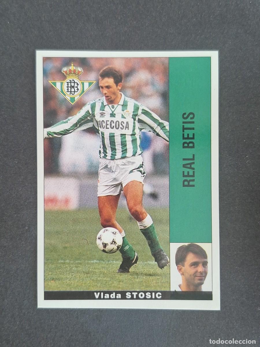Cromos de f&uacute;tbol: L2 STOSIC REAL BETIS BALOMPIE PANINI LIGA 1995 1996 95 96 NUNCA PEGADO SIN PEGAR