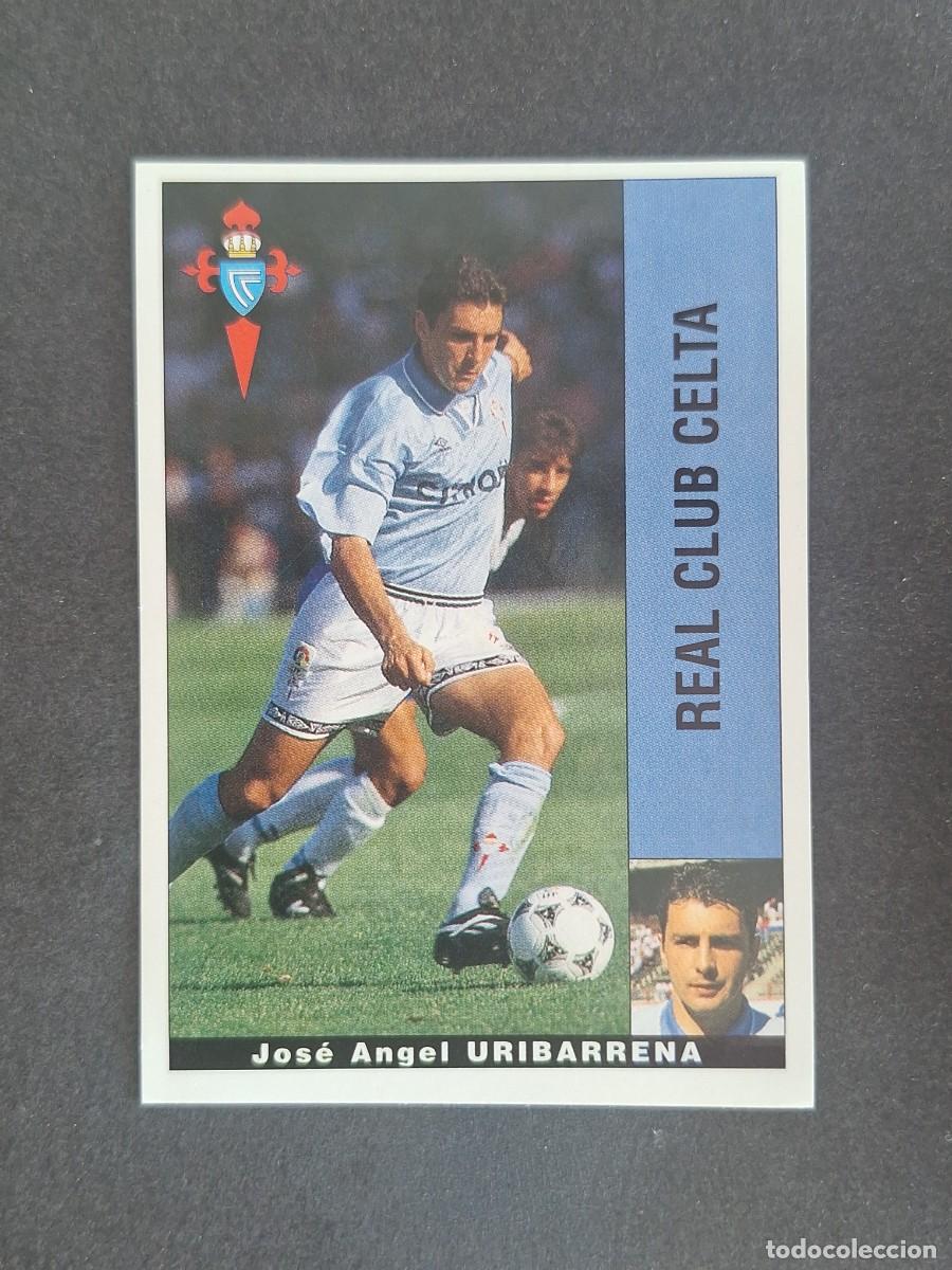 Cromos de f&uacute;tbol: L2 URIBARRENA CELTA DE VIGO PANINI LIGA 1995 1996 95 96 NUNCA PEGADO SIN PEGAR