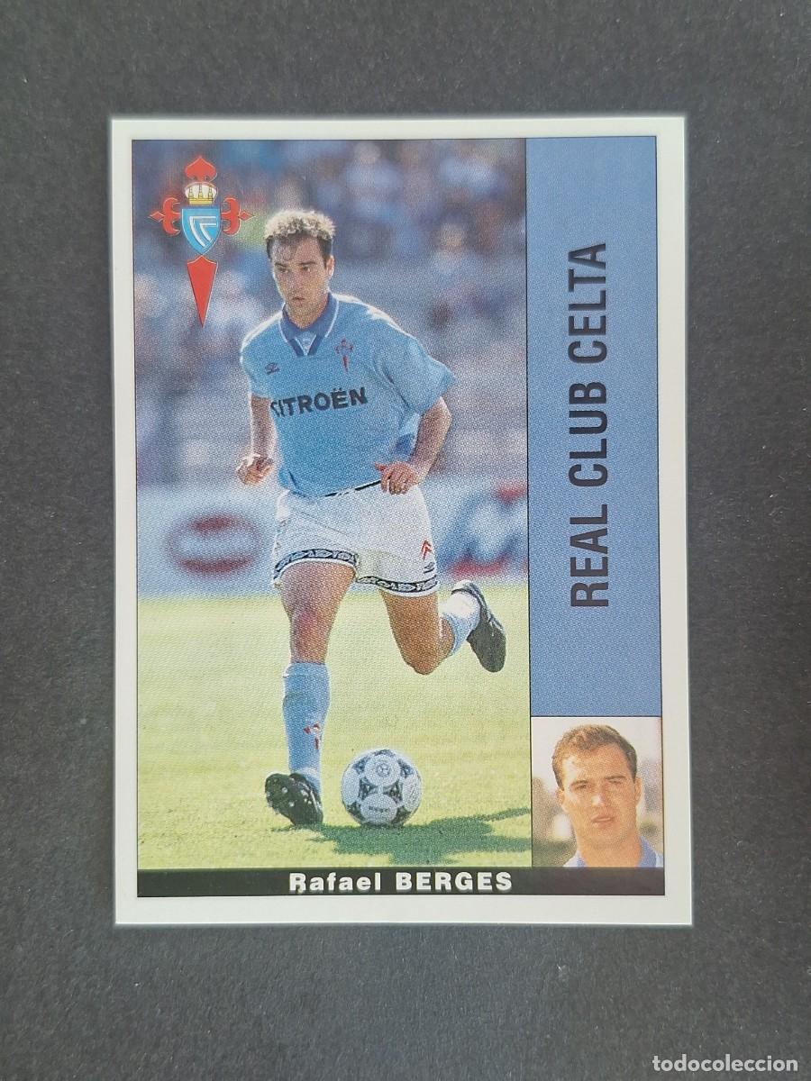 Cromos de f&uacute;tbol: L2 BERGES CELTA DE VIGO PANINI LIGA 1995 1996 95 96 NUNCA PEGADO SIN PEGAR
