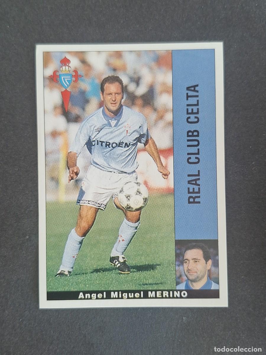Cromos de f&uacute;tbol: L2 MERINO CELTA DE VIGO PANINI LIGA 1995 1996 95 96 NUNCA PEGADO SIN PEGAR