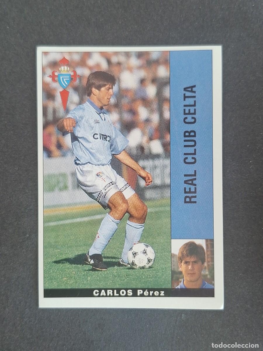 Cromos de f&uacute;tbol: L2 CARLOS CELTA DE VIGO PANINI LIGA 1995 1996 95 96 NUNCA PEGADO SIN PEGAR