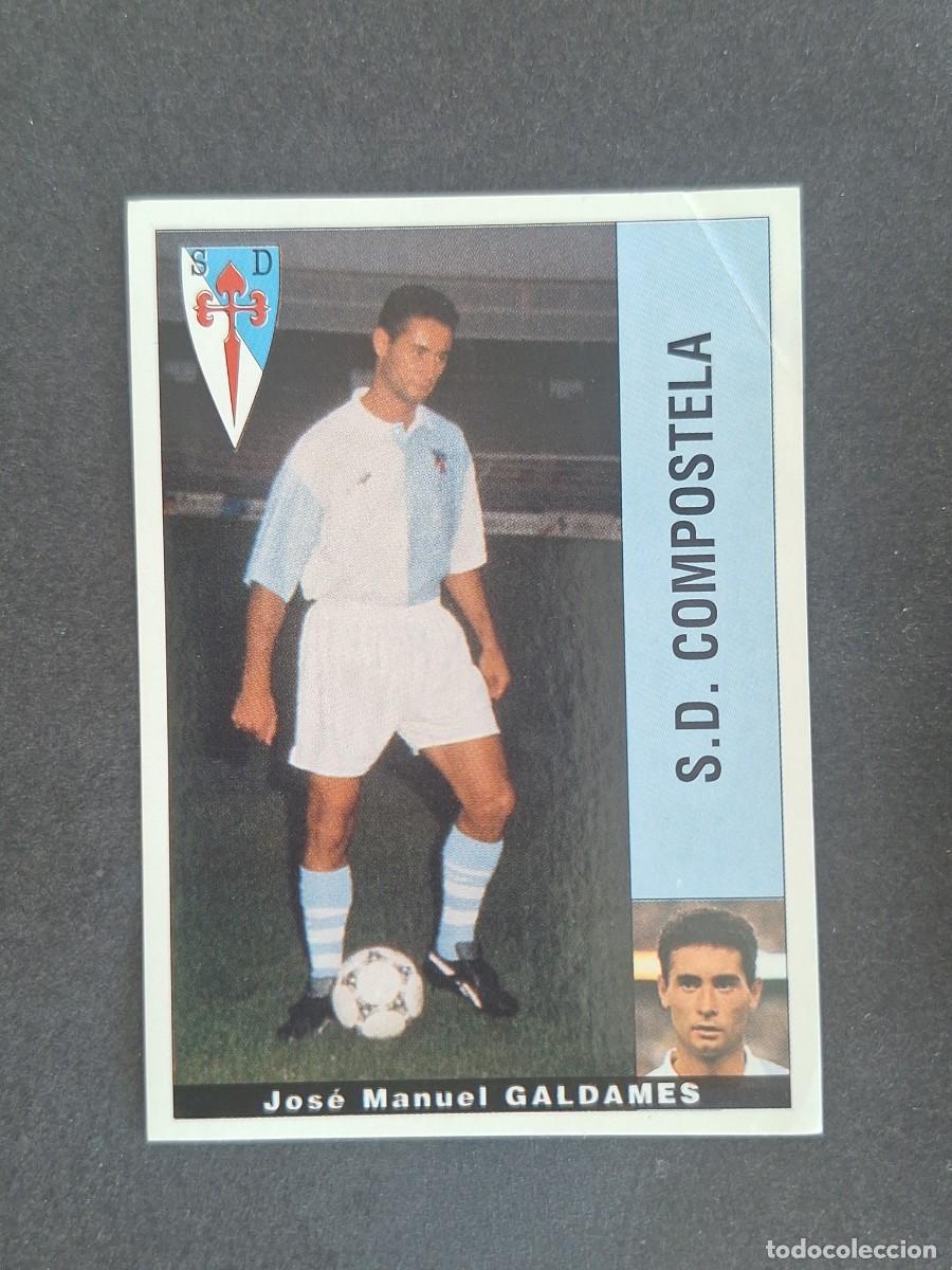 Cromos de f&uacute;tbol: L2 GALDAMES S. D. COMPOSTELA PANINI LIGA 1995 1996 95 96 NUNCA PEGADO SIN PEGAR