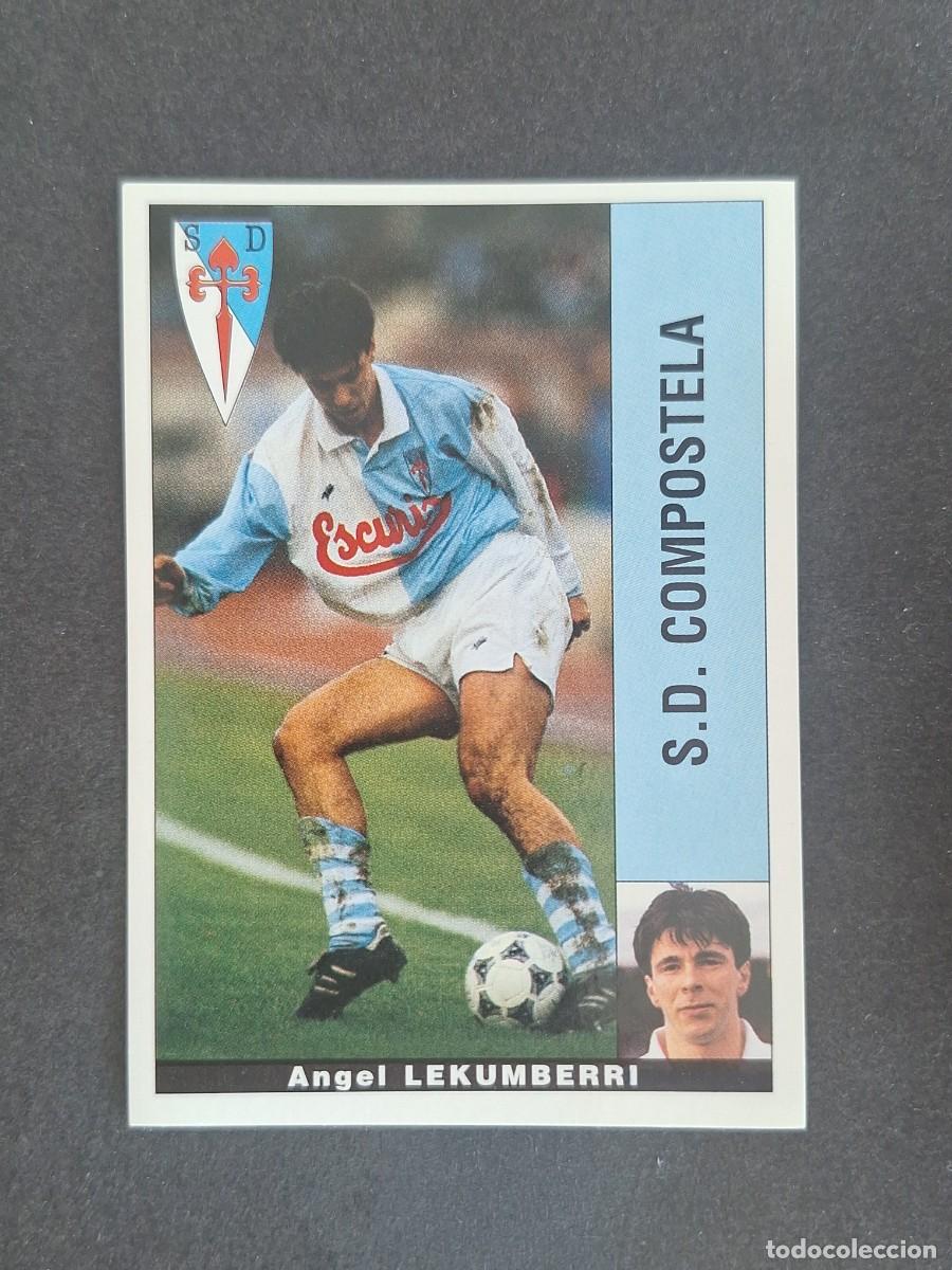Cromos de f&uacute;tbol: L2 LEKUMBERRI S. D. COMPOSTELA PANINI LIGA 1995 1996 95 96 NUNCA PEGADO SIN PEGAR