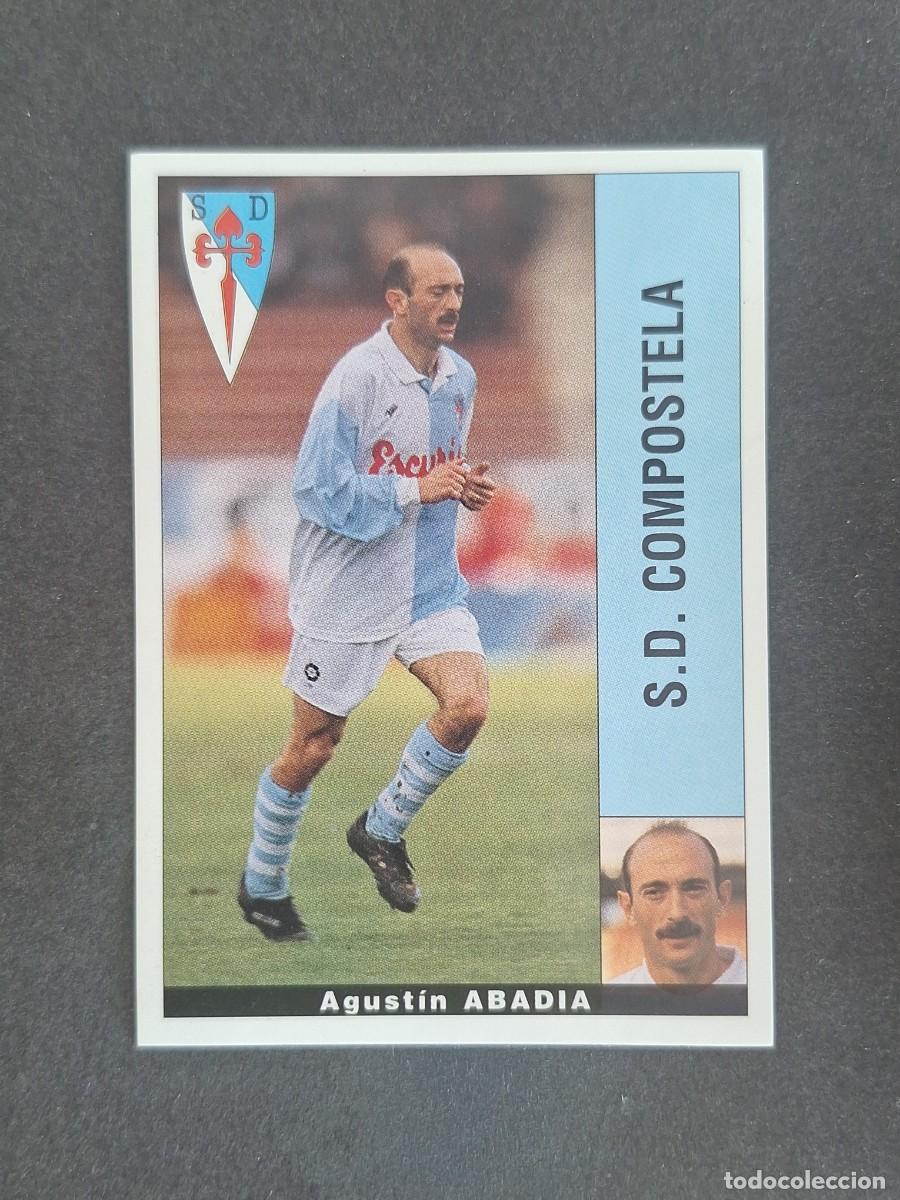 Cromos de f&uacute;tbol: L2 ABADIA S. D. COMPOSTELA PANINI LIGA 1995 1996 95 96 NUNCA PEGADO SIN PEGAR