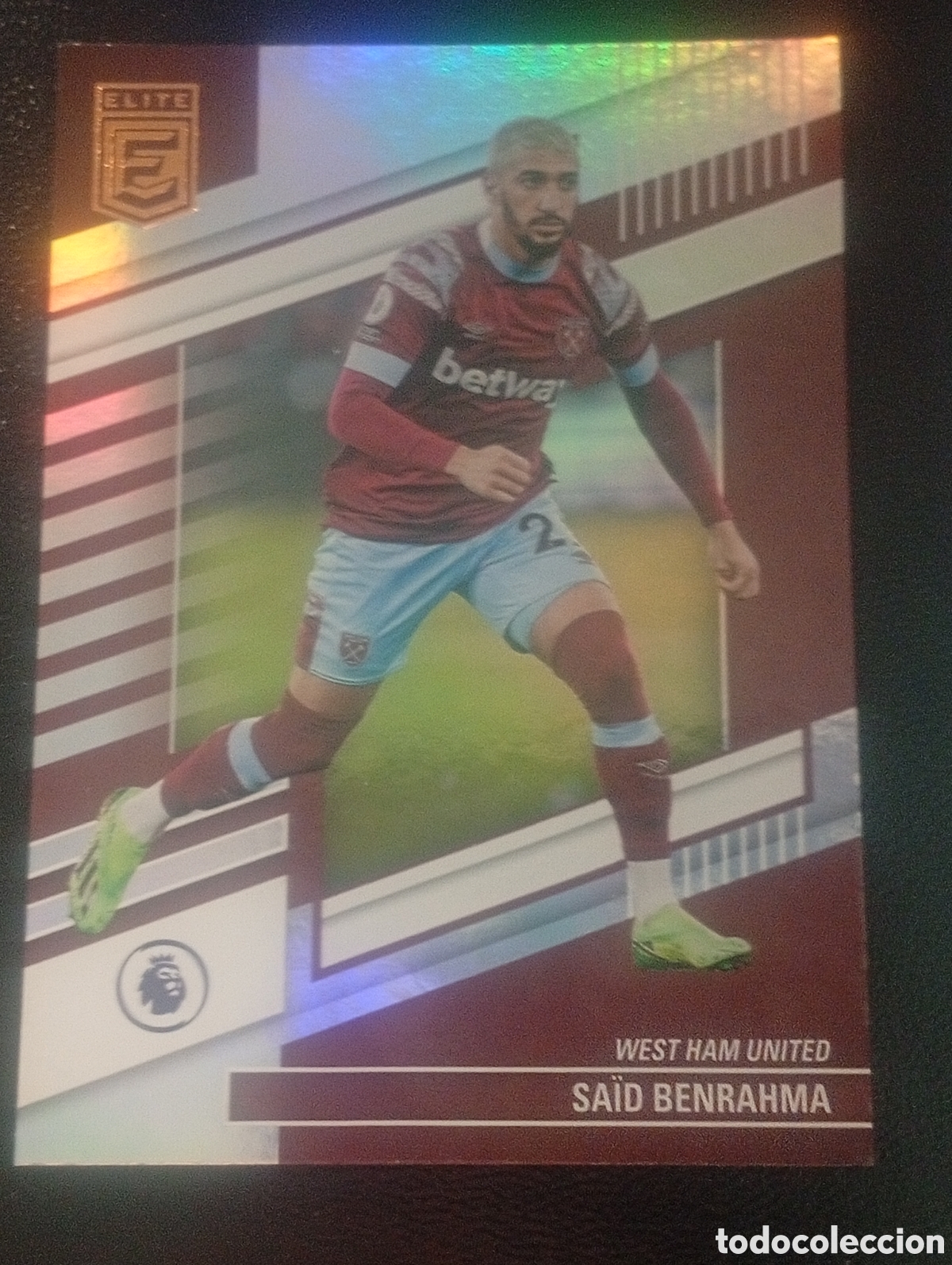 Cromos de f&uacute;tbol: 188 BENRAHMA PREMIER LEAGUE DONRUSS ELITE 2022 2023 22 23 CROMOS CARDS PANINI TOPPS west ham