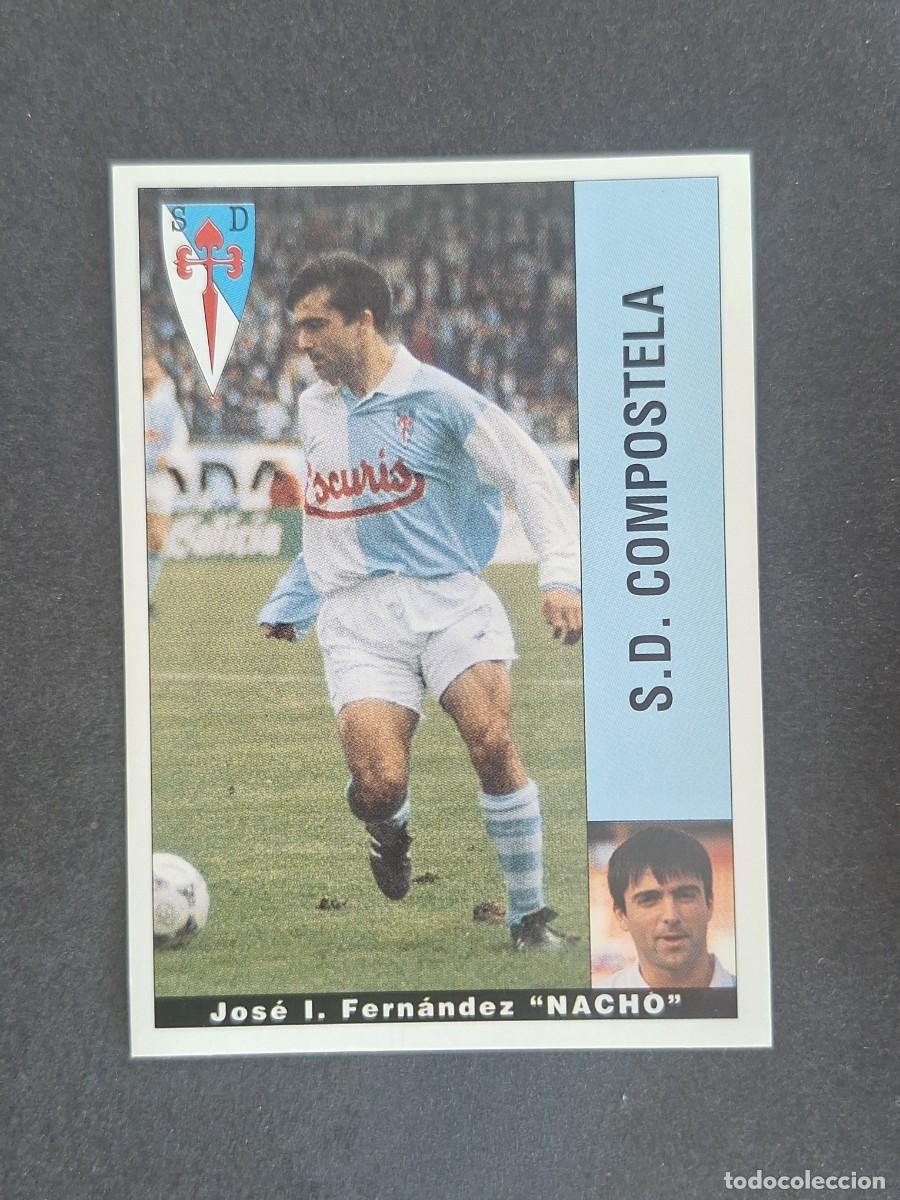 Cromos de f&uacute;tbol: L2 NACHO S. D. COMPOSTELA PANINI LIGA 1995 1996 95 96 NUNCA PEGADO SIN PEGAR