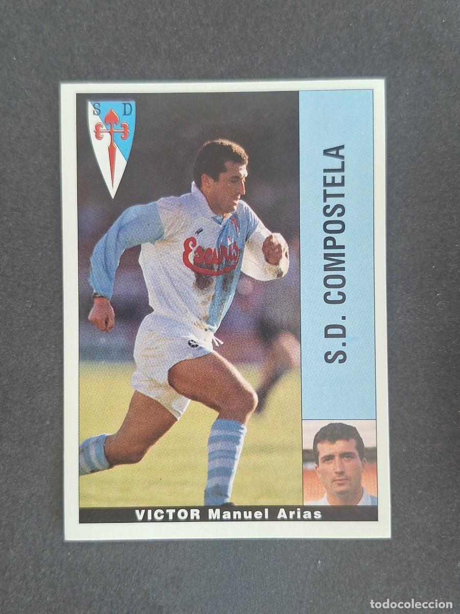Cromos de f&uacute;tbol: L2 VICTOR S. D. COMPOSTELA PANINI LIGA 1995 1996 95 96 NUNCA PEGADO SIN PEGAR
