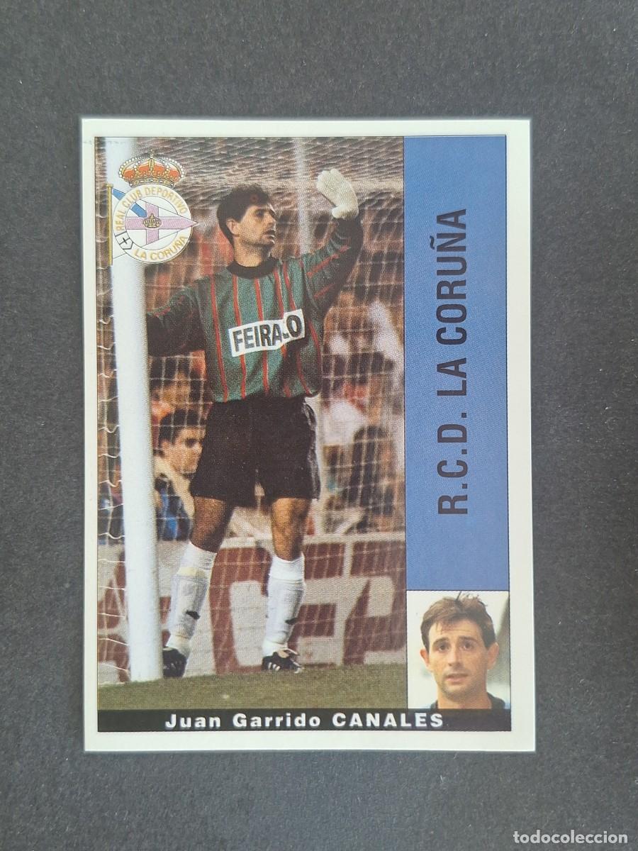 Cromos de f&uacute;tbol: L2 CANALES DEPORTIVO DE LA CORU&Ntilde;A PANINI LIGA 1995 1996 95 96 NUNCA PEGADO SIN PEGAR