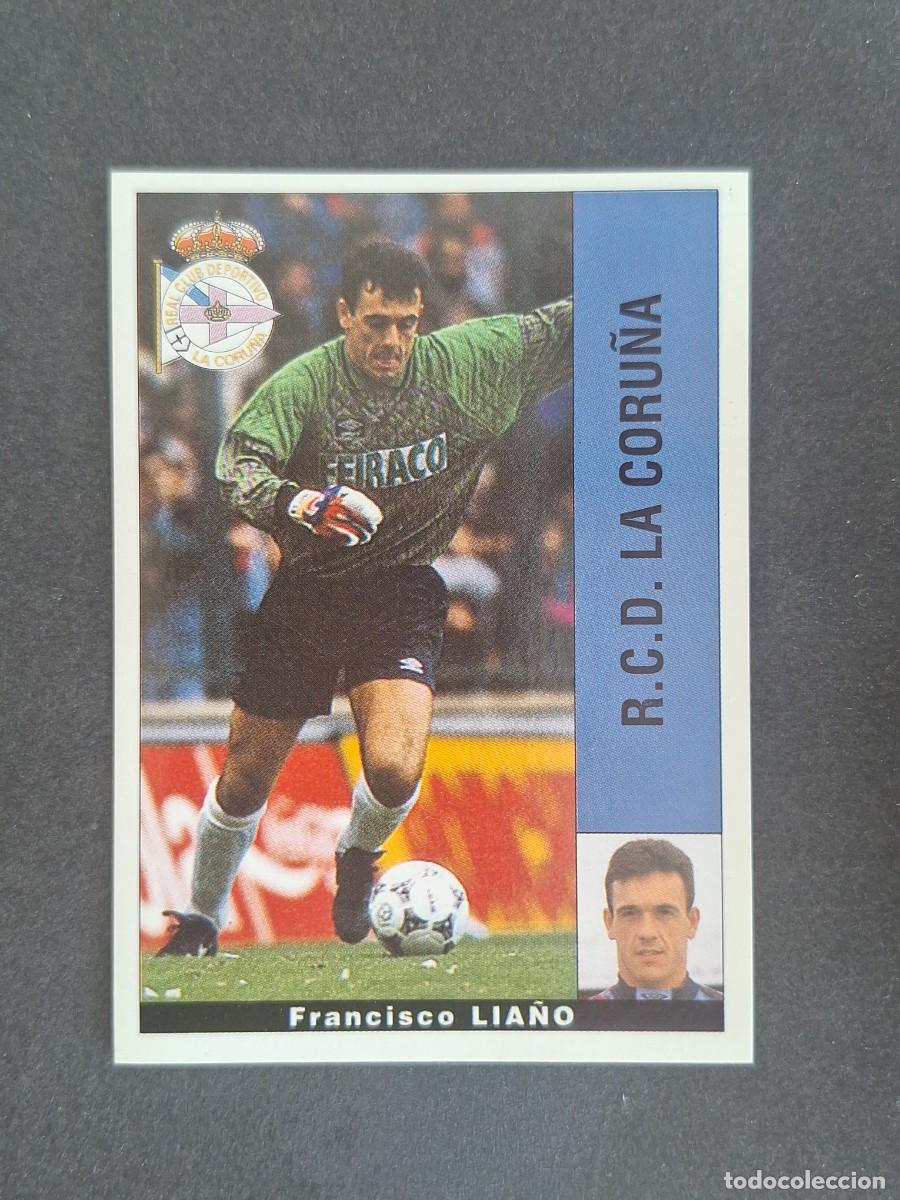 Cromos de f&uacute;tbol: L2 LIA&Ntilde;O DEPORTIVO DE LA CORU&Ntilde;A PANINI LIGA 1995 1996 95 96 NUNCA PEGADO SIN PEGAR