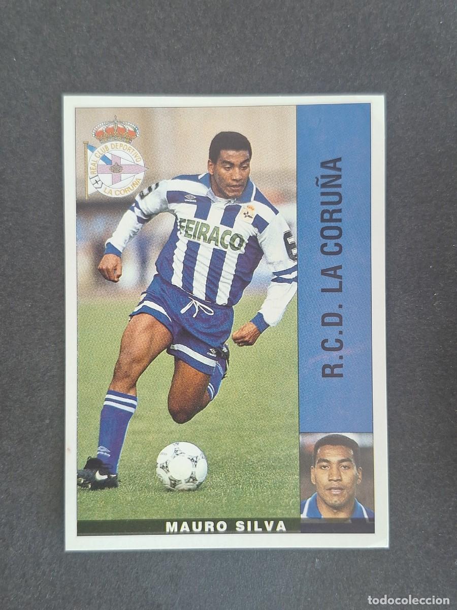 Cromos de f&uacute;tbol: L2 MAURO SILVA DEPORTIVO DE LA CORU&Ntilde;A PANINI LIGA 1995 1996 95 96 NUNCA PEGADO SIN PEGAR