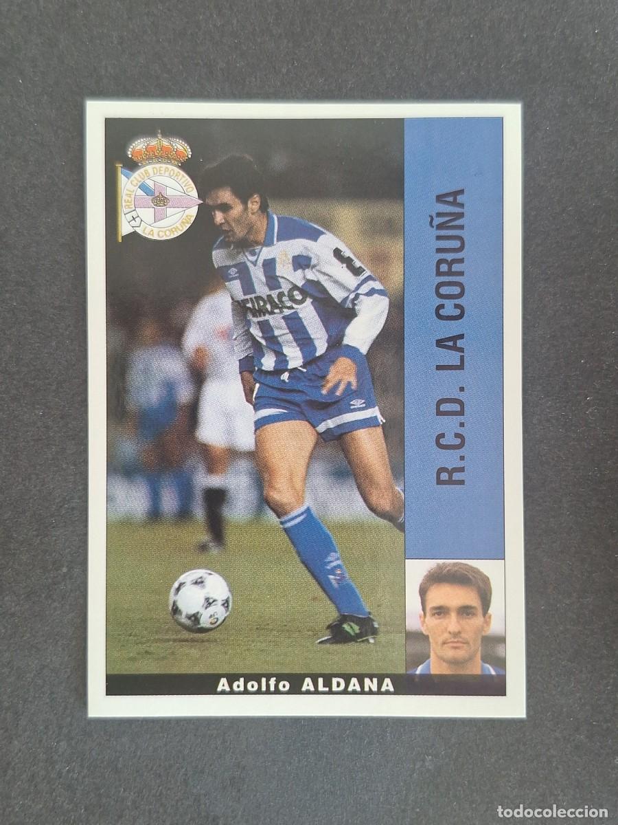 Cromos de f&uacute;tbol: L2 ALDANA DEPORTIVO DE LA CORU&Ntilde;A PANINI LIGA 1995 1996 95 96 NUNCA PEGADO SIN PEGAR