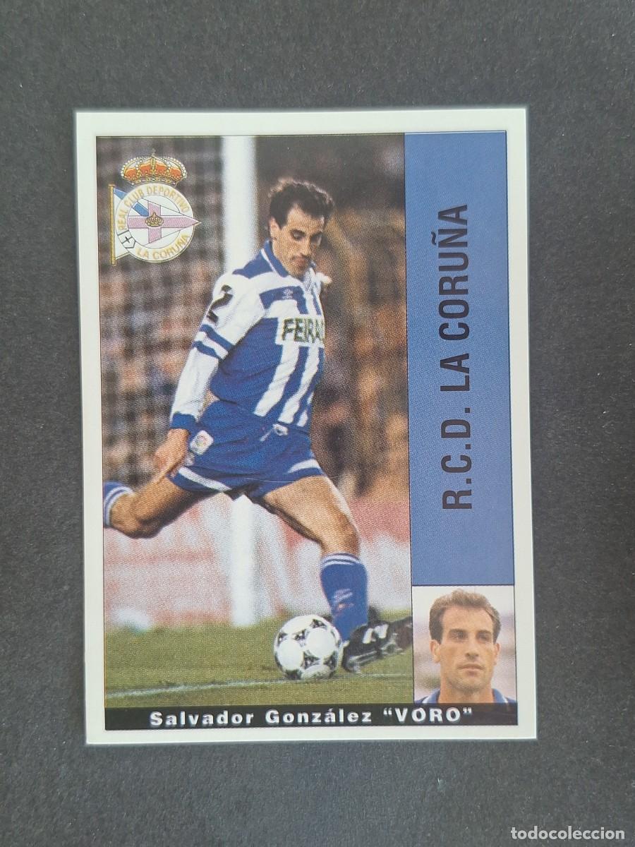 Cromos de f&uacute;tbol: L2 VORO DEPORTIVO DE LA CORU&Ntilde;A PANINI LIGA 1995 1996 95 96 NUNCA PEGADO SIN PEGAR