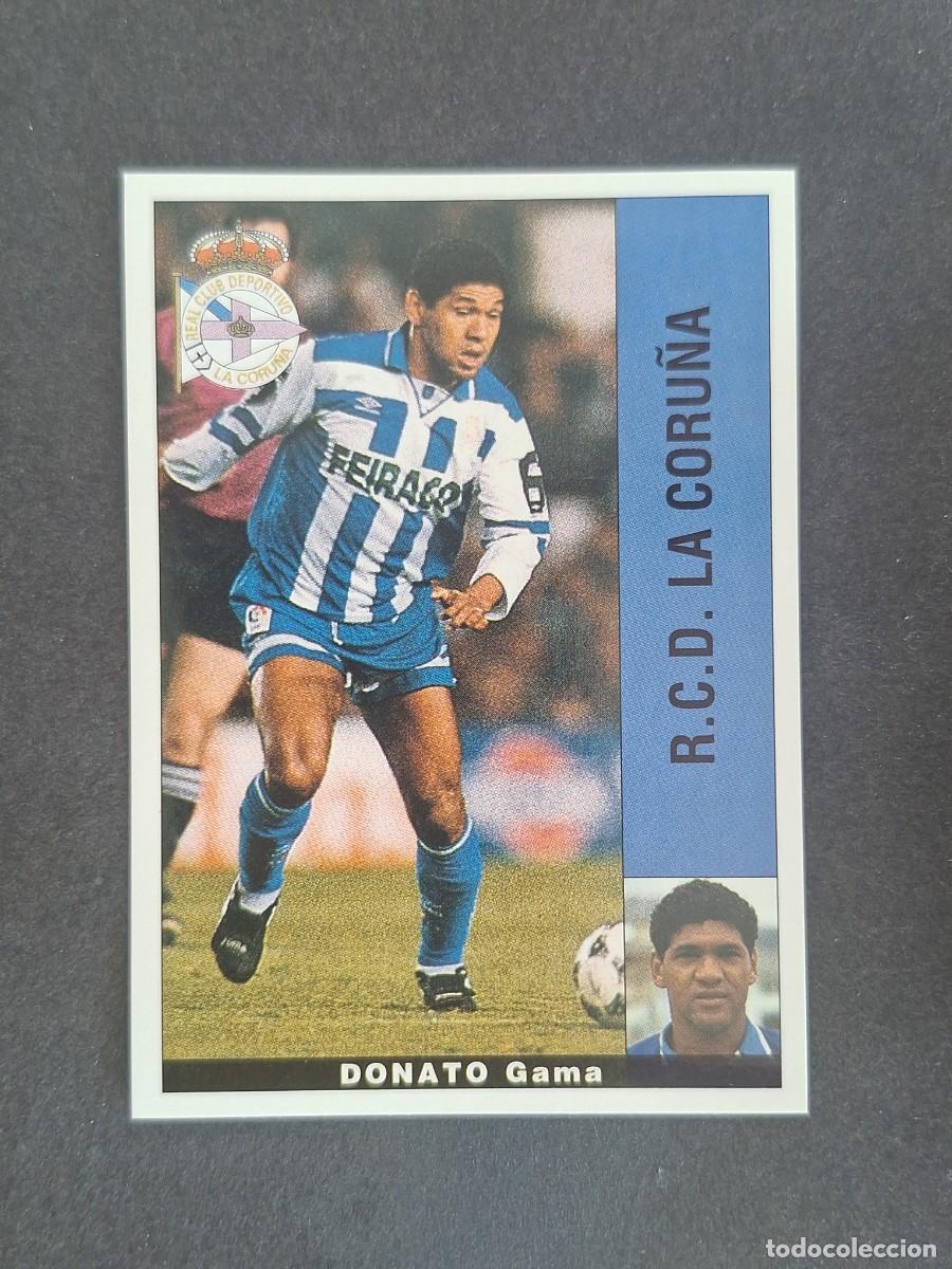 Cromos de f&uacute;tbol: L2 DONATO DEPORTIVO DE LA CORU&Ntilde;A PANINI LIGA 1995 1996 95 96 NUNCA PEGADO SIN PEGAR