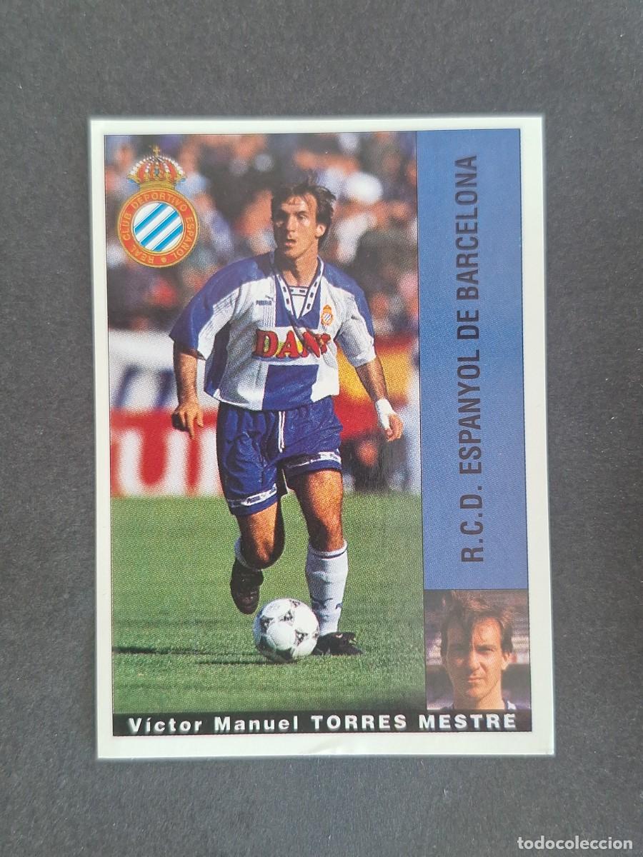 Football Stickers: L2 TORRES MESTRE R. C. D. ESPA&Ntilde;OL PANINI LIGA 1995 1996 95 96 NUNCA PEGADO SIN PEGAR