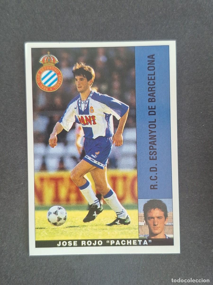 Cromos de f&uacute;tbol: L2 PACHETA R. C. D. ESPA&Ntilde;OL PANINI LIGA 1995 1996 95 96 NUNCA PEGADO SIN PEGAR