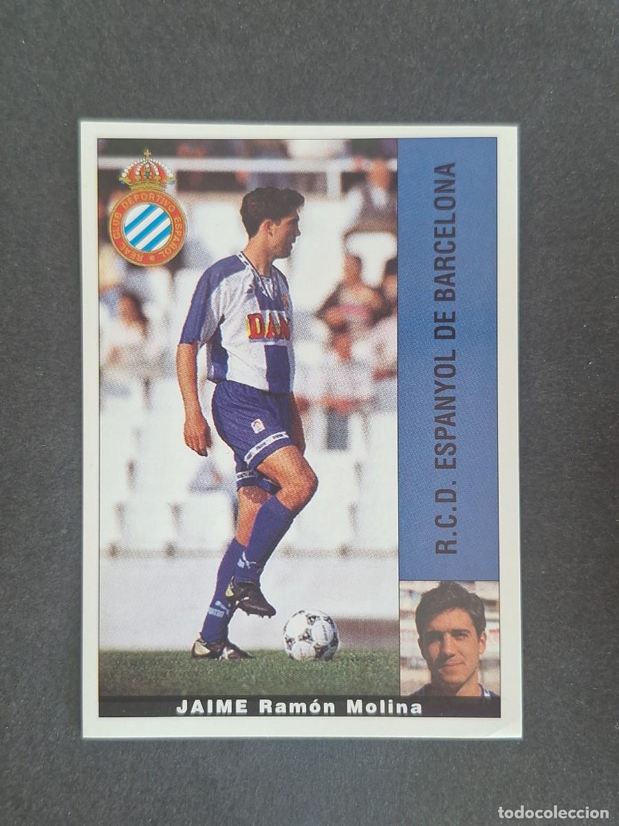 Cromos de f&uacute;tbol: L2 JAIME R. C. D. ESPA&Ntilde;OL PANINI LIGA 1995 1996 95 96 NUNCA PEGADO SIN PEGAR