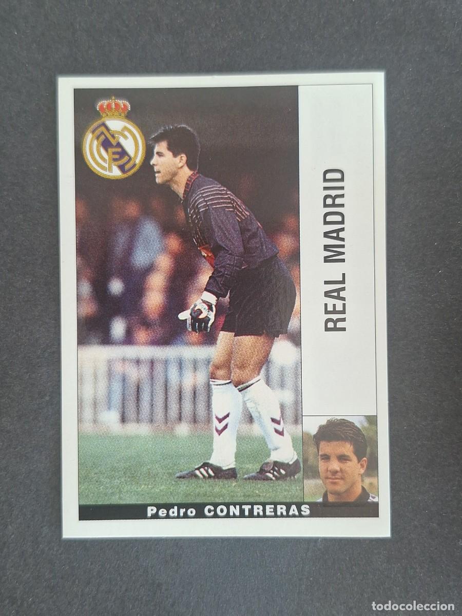 Cromos de f&uacute;tbol: L2 CONTRERAS REAL MADRID PANINI LIGA 1995 1996 95 96 NUNCA PEGADO SIN PEGAR