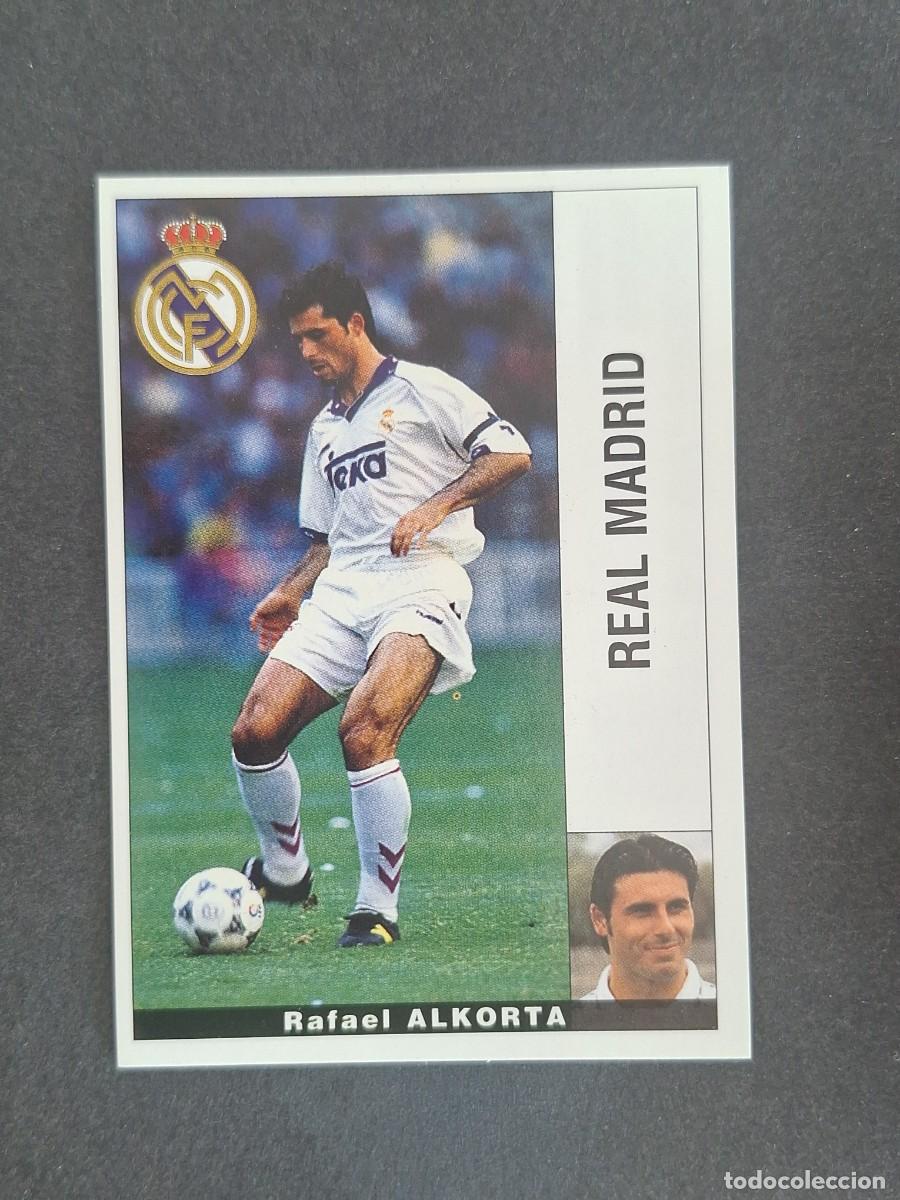 Cromos de f&uacute;tbol: L2 ALKORTA REAL MADRID PANINI LIGA 1995 1996 95 96 NUNCA PEGADO SIN PEGAR