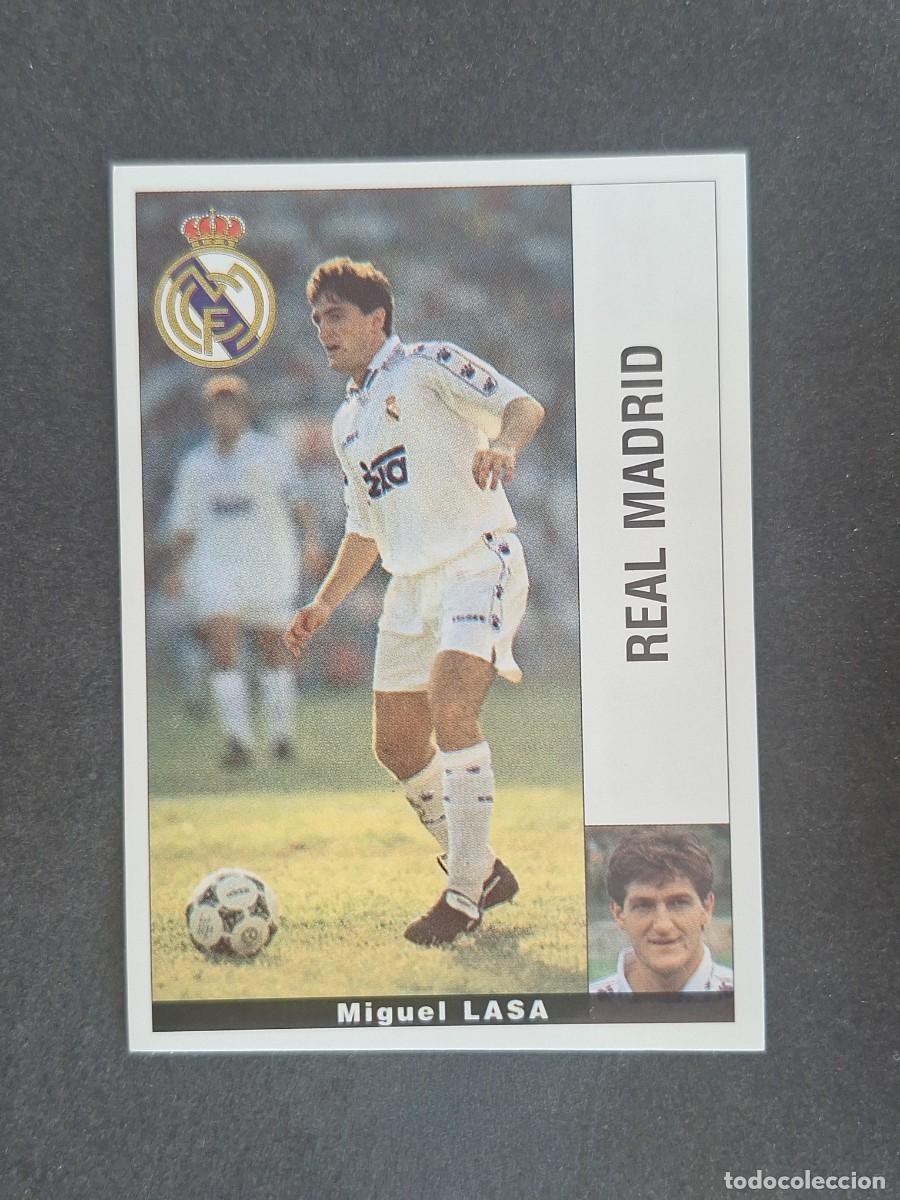 Cromos de f&uacute;tbol: L2 LASA REAL MADRID PANINI LIGA 1995 1996 95 96 NUNCA PEGADO SIN PEGAR