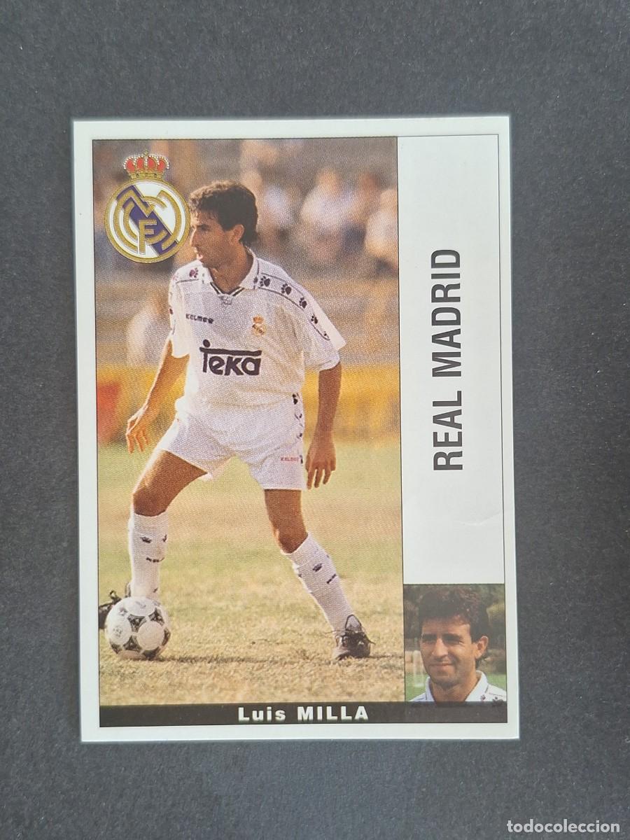 Cromos de f&uacute;tbol: L2 MILLA REAL MADRID PANINI LIGA 1995 1996 95 96 NUNCA PEGADO SIN PEGAR