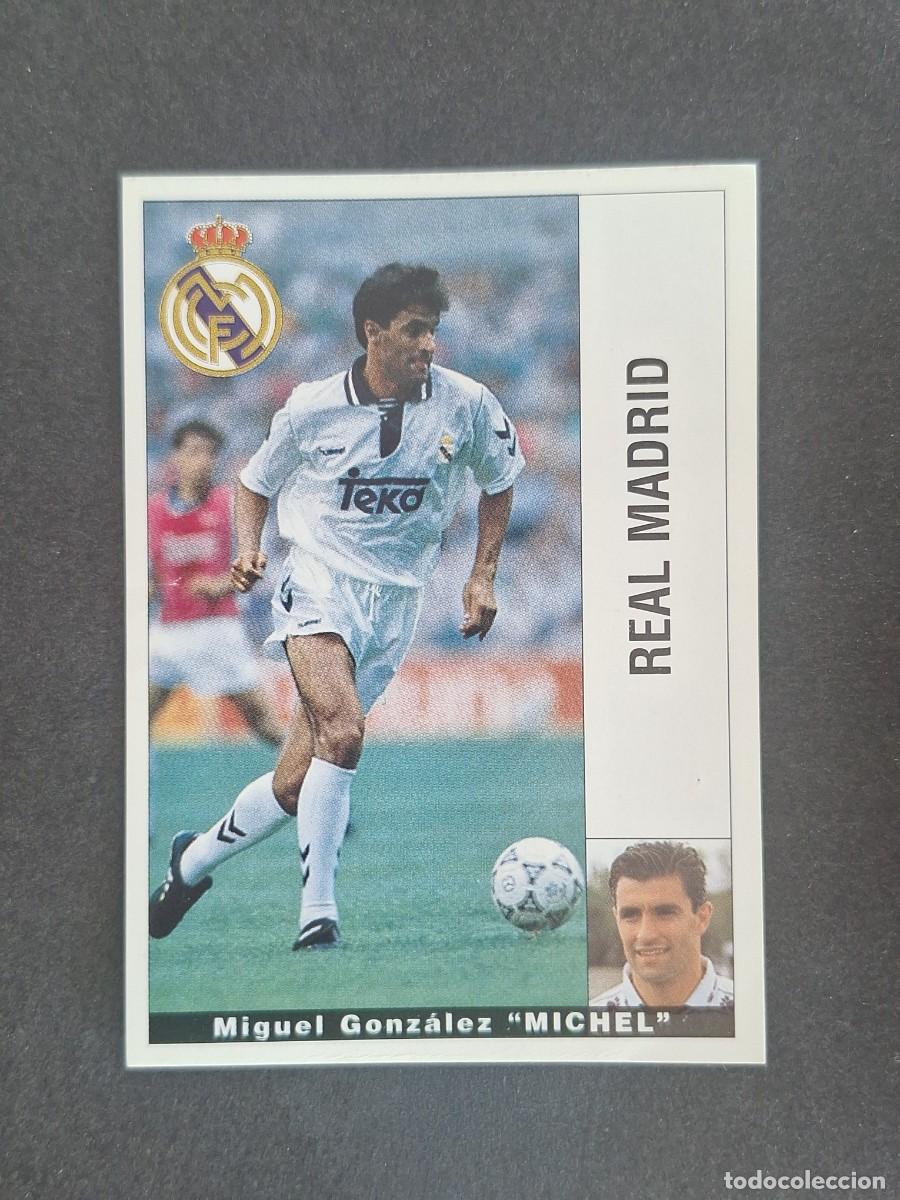 Cromos de f&uacute;tbol: L2 MICHEL REAL MADRID PANINI LIGA 1995 1996 95 96 NUNCA PEGADO SIN PEGAR