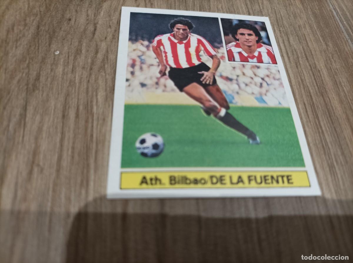Cromos de f&uacute;tbol: ESTE 1981 1982 81 82 DE LA FUENTE (AT. BILBAO) - NUNCA PEGADO