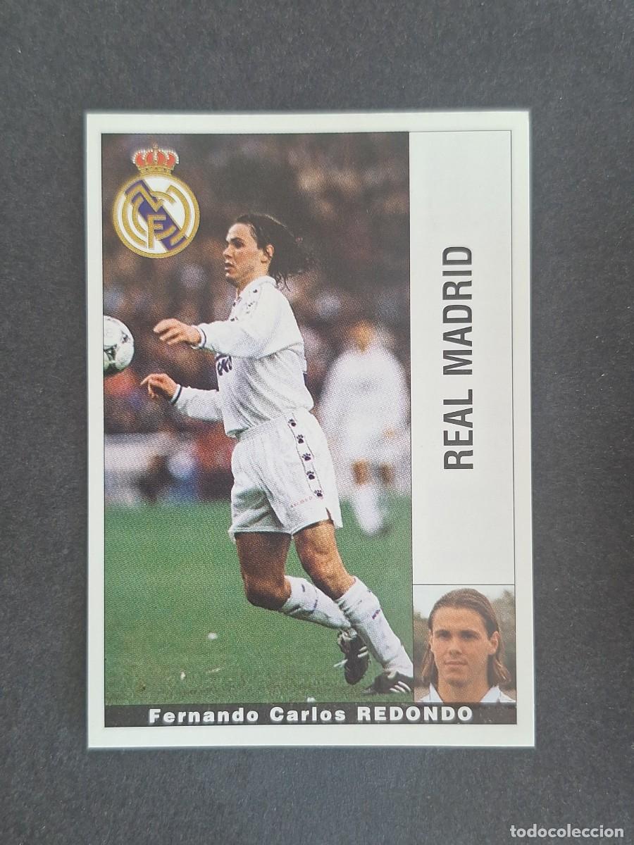 Cromos de f&uacute;tbol: L2 REDONDO REAL MADRID PANINI LIGA 1995 1996 95 96 NUNCA PEGADO SIN PEGAR