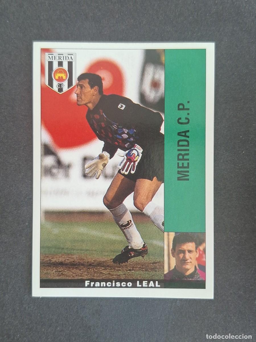 Cromos de f&uacute;tbol: L2 LEAL MERIDA C. P. PANINI LIGA 1995 1996 95 96 NUNCA PEGADO SIN PEGAR