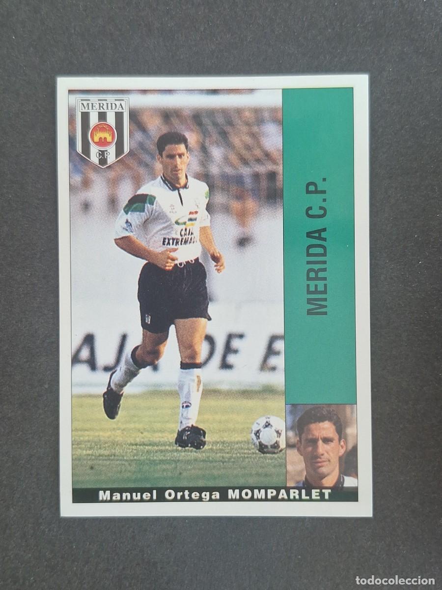 Cromos de f&uacute;tbol: L2 MOMPARLET MERIDA C. P. PANINI LIGA 1995 1996 95 96 NUNCA PEGADO SIN PEGAR