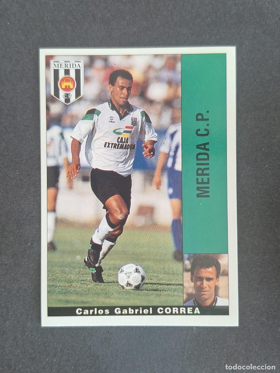 Cromos de f&uacute;tbol: L2 CORREA MERIDA C. P. PANINI LIGA 1995 1996 95 96 NUNCA PEGADO SIN PEGAR