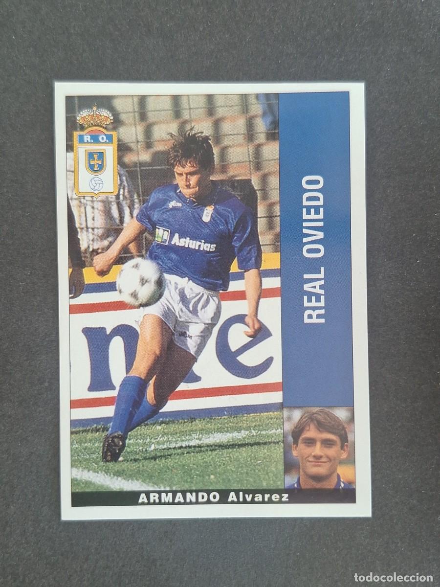 Cromos de f&uacute;tbol: L2 ARMANDO REAL OVIEDO PANINI LIGA 1995 1996 95 96 NUNCA PEGADO SIN PEGAR