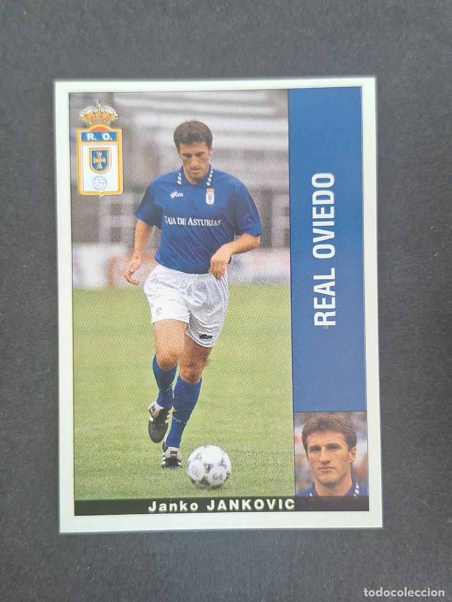 Fu&szlig;ball-Sticker: L2 JANKOVIC REAL OVIEDO PANINI LIGA 1995 1996 95 96 NUNCA PEGADO SIN PEGAR