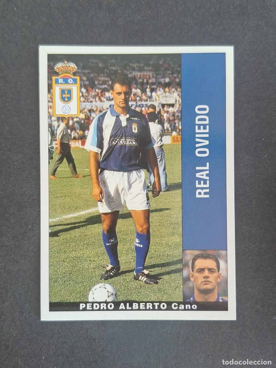 Fu&szlig;ball-Sticker: L2 PEDRO ALBERTO REAL OVIEDO PANINI LIGA 1995 1996 95 96 NUNCA PEGADO SIN PEGAR