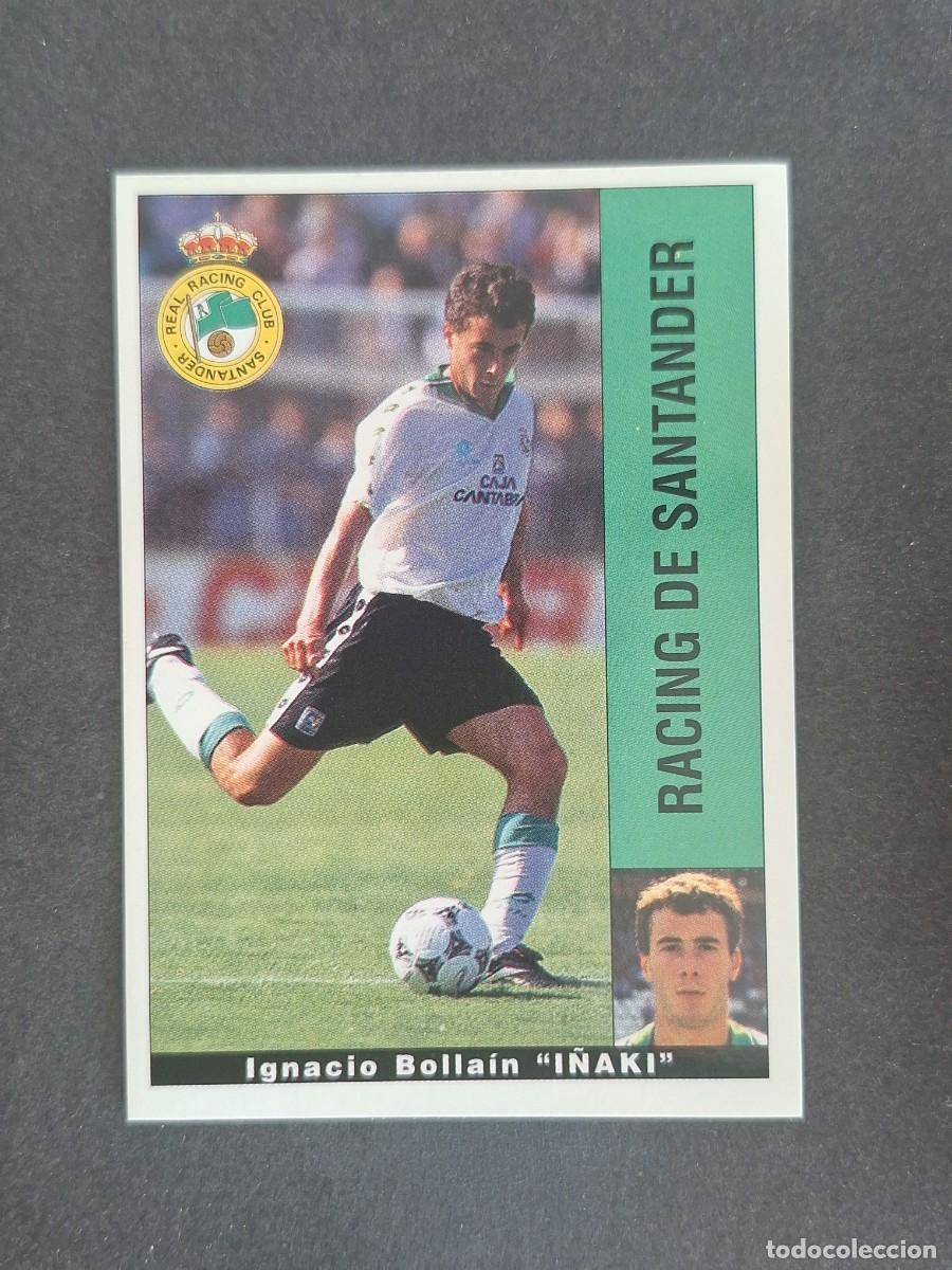 Fu&szlig;ball-Sticker: L2 I&Ntilde;AKI RACING DE SANTANDER PANINI LIGA 1995 1996 95 96 NUNCA PEGADO SIN PEGAR
