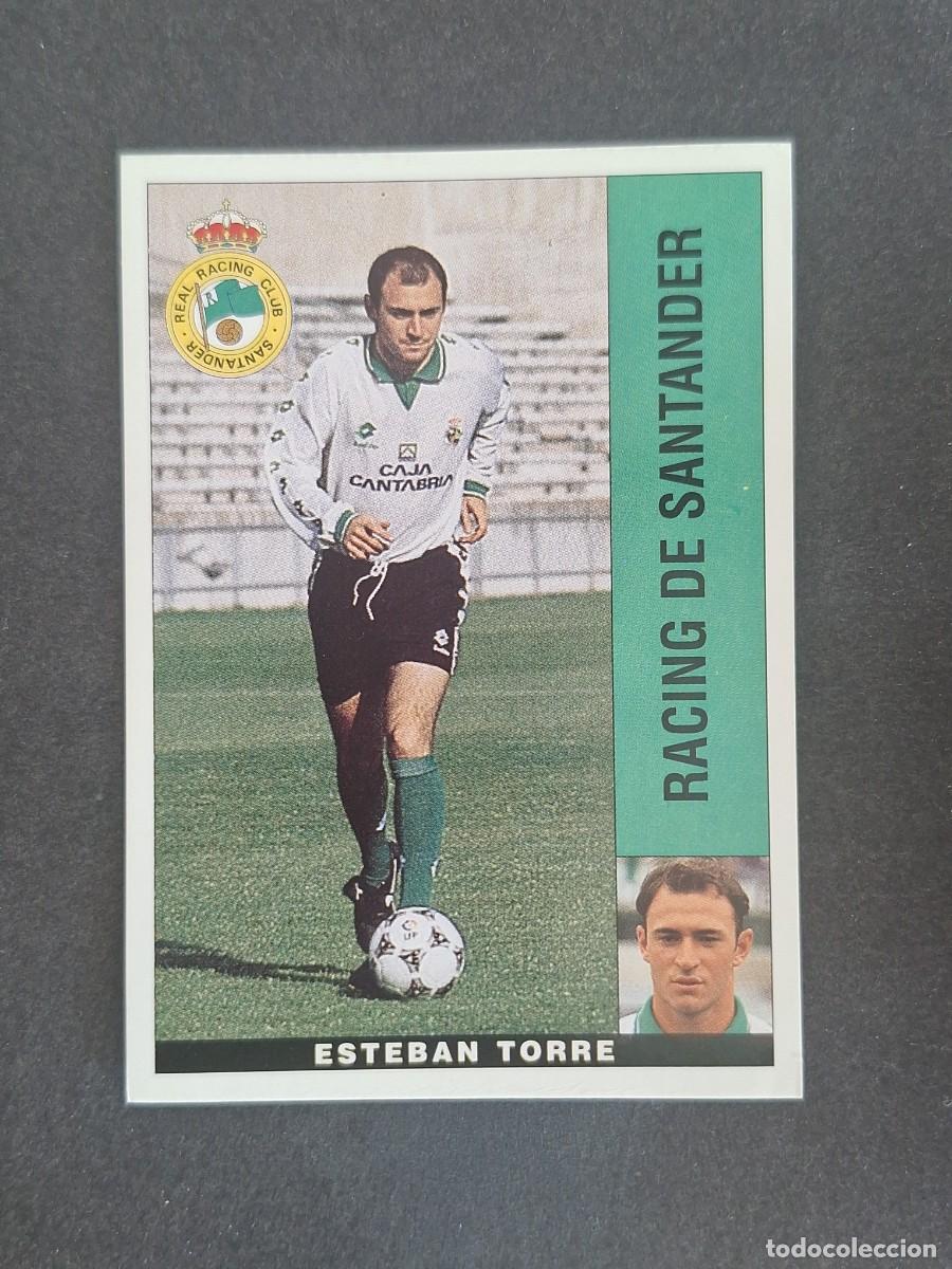 Fu&szlig;ball-Sticker: L2 ESTEBAN TORRE RACING DE SANTANDER PANINI LIGA 1995 1996 95 96 NUNCA PEGADO SIN PEGAR