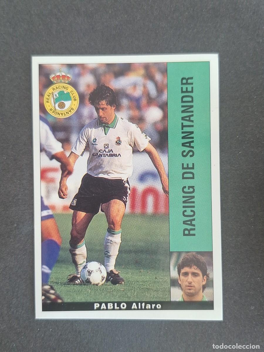 Fu&szlig;ball-Sticker: L2 PABLO RACING DE SANTANDER PANINI LIGA 1995 1996 95 96 NUNCA PEGADO SIN PEGAR