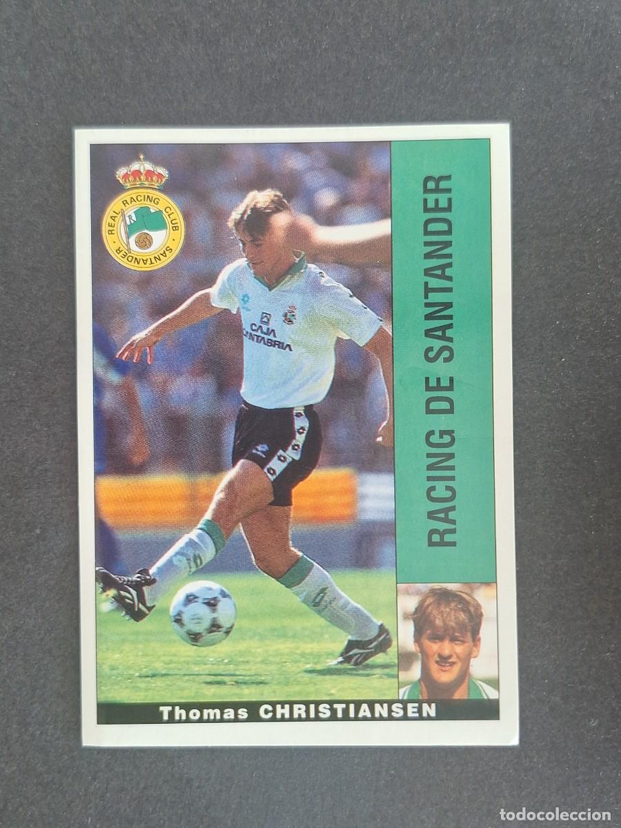 Cromos de f&uacute;tbol: L2 CHRISTIANSEN RACING DE SANTANDER PANINI LIGA 1995 1996 95 96 NUNCA PEGADO SIN PEGAR
