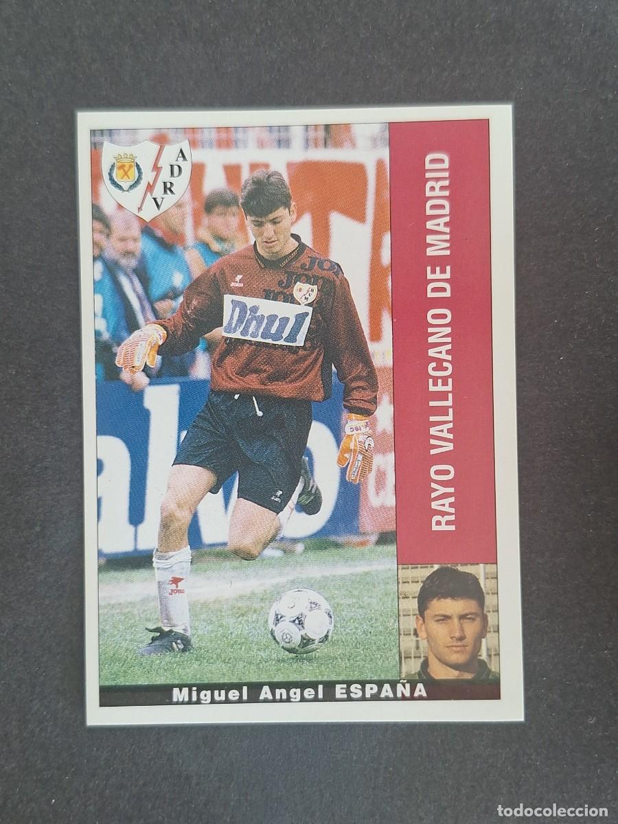 Cromos de f&uacute;tbol: L2 ESPA&Ntilde;A RAYO VALLECANO PANINI LIGA 1995 1996 95 96 NUNCA PEGADO SIN PEGAR