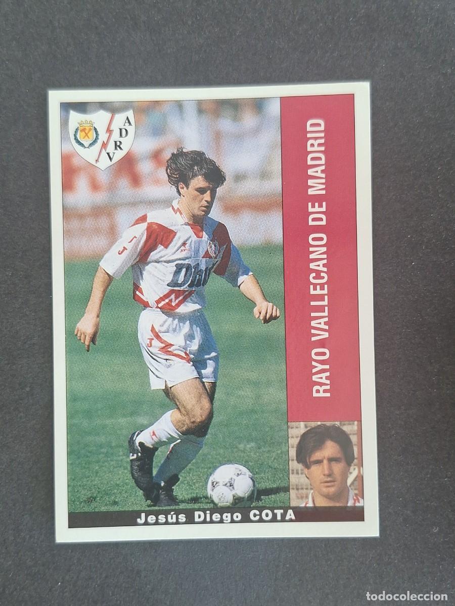 Cromos de f&uacute;tbol: L2 COTA RAYO VALLECANO PANINI LIGA 1995 1996 95 96 NUNCA PEGADO SIN PEGAR