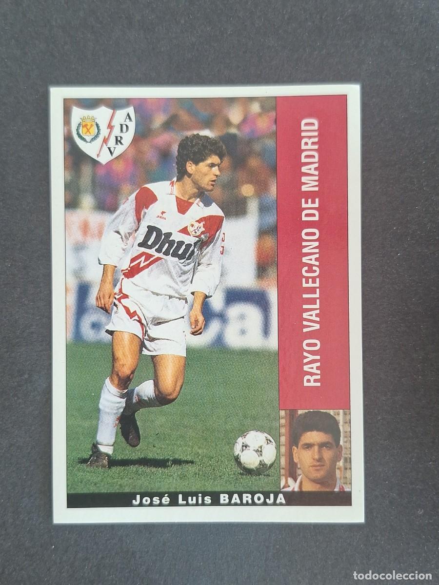 Cromos de f&uacute;tbol: L2 BAROJA RAYO VALLECANO PANINI LIGA 1995 1996 95 96 NUNCA PEGADO SIN PEGAR
