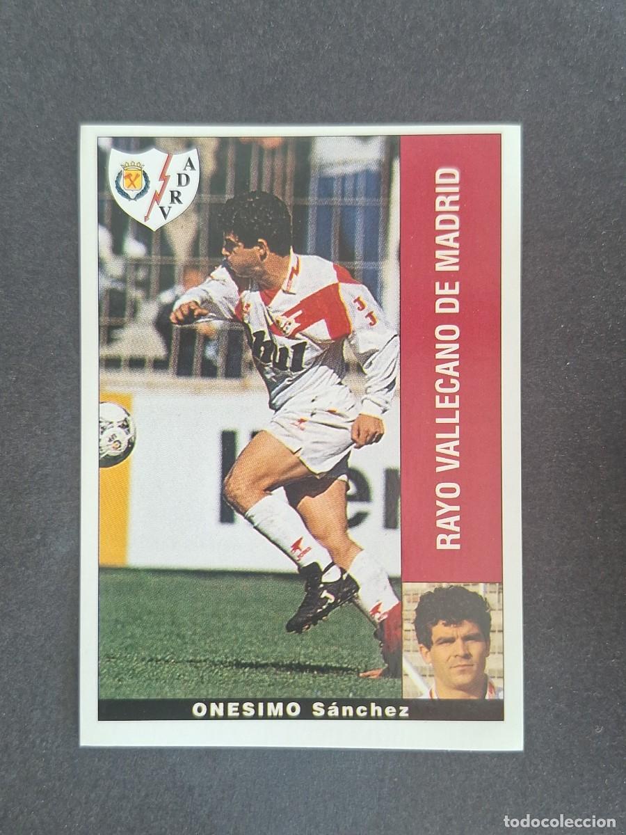 Cromos de f&uacute;tbol: L2 ONESIMO RAYO VALLECANO PANINI LIGA 1995 1996 95 96 NUNCA PEGADO SIN PEGAR