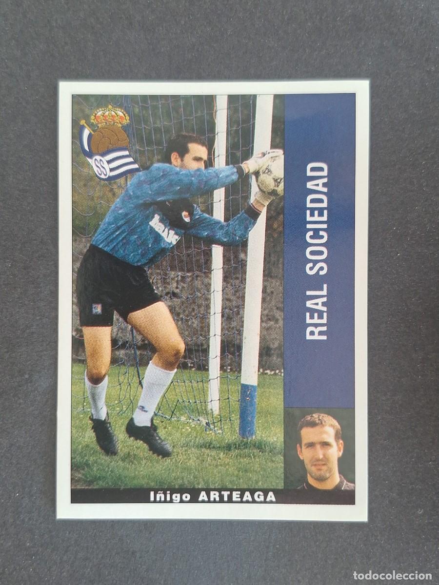 Cromos de f&uacute;tbol: L2 ARTEAGA REAL SOCIEDAD PANINI LIGA 1995 1996 95 96 NUNCA PEGADO SIN PEGAR