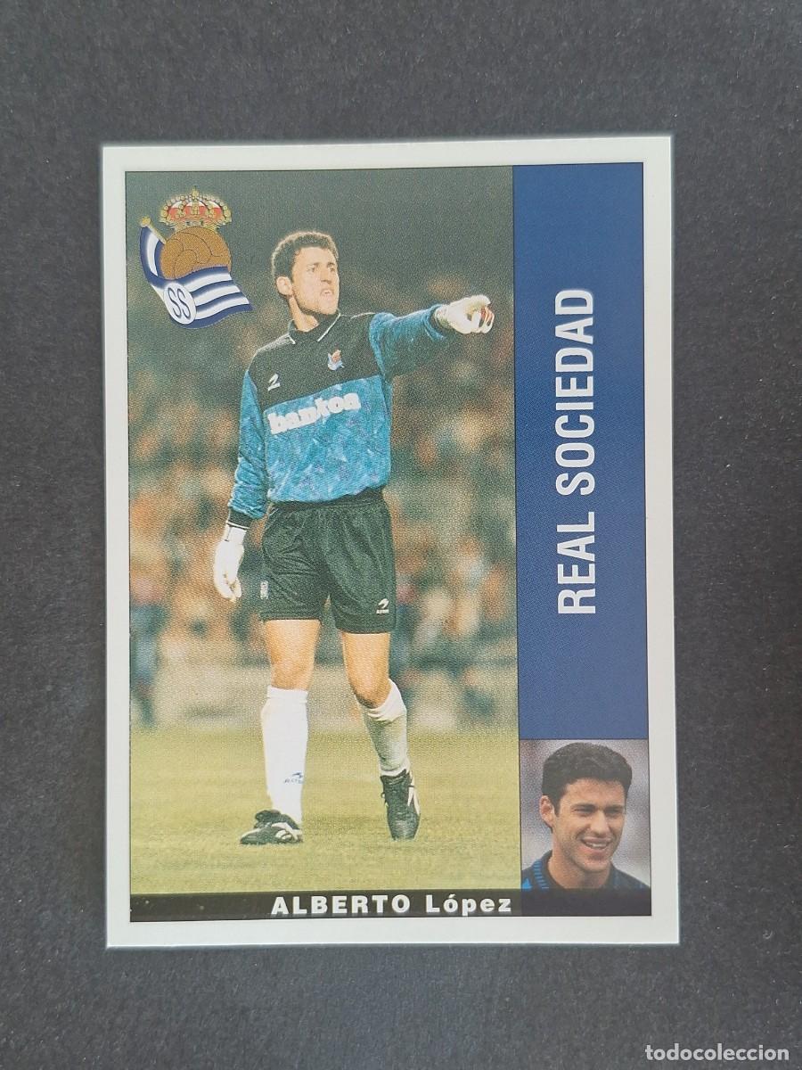 Cromos de f&uacute;tbol: L2 ALBERTO REAL SOCIEDAD PANINI LIGA 1995 1996 95 96 NUNCA PEGADO SIN PEGAR