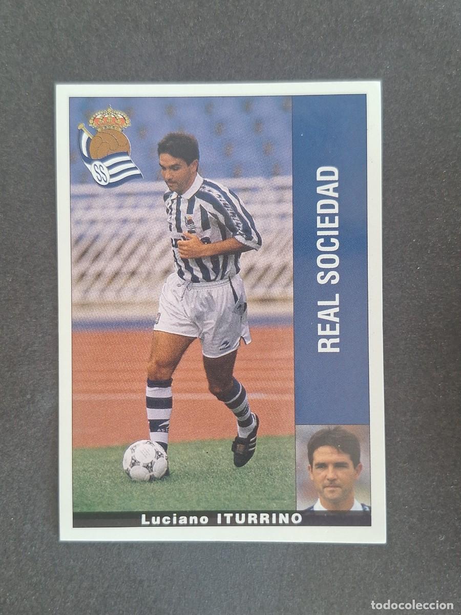 Cromos de f&uacute;tbol: L2 ITURRINO REAL SOCIEDAD PANINI LIGA 1995 1996 95 96 NUNCA PEGADO SIN PEGAR