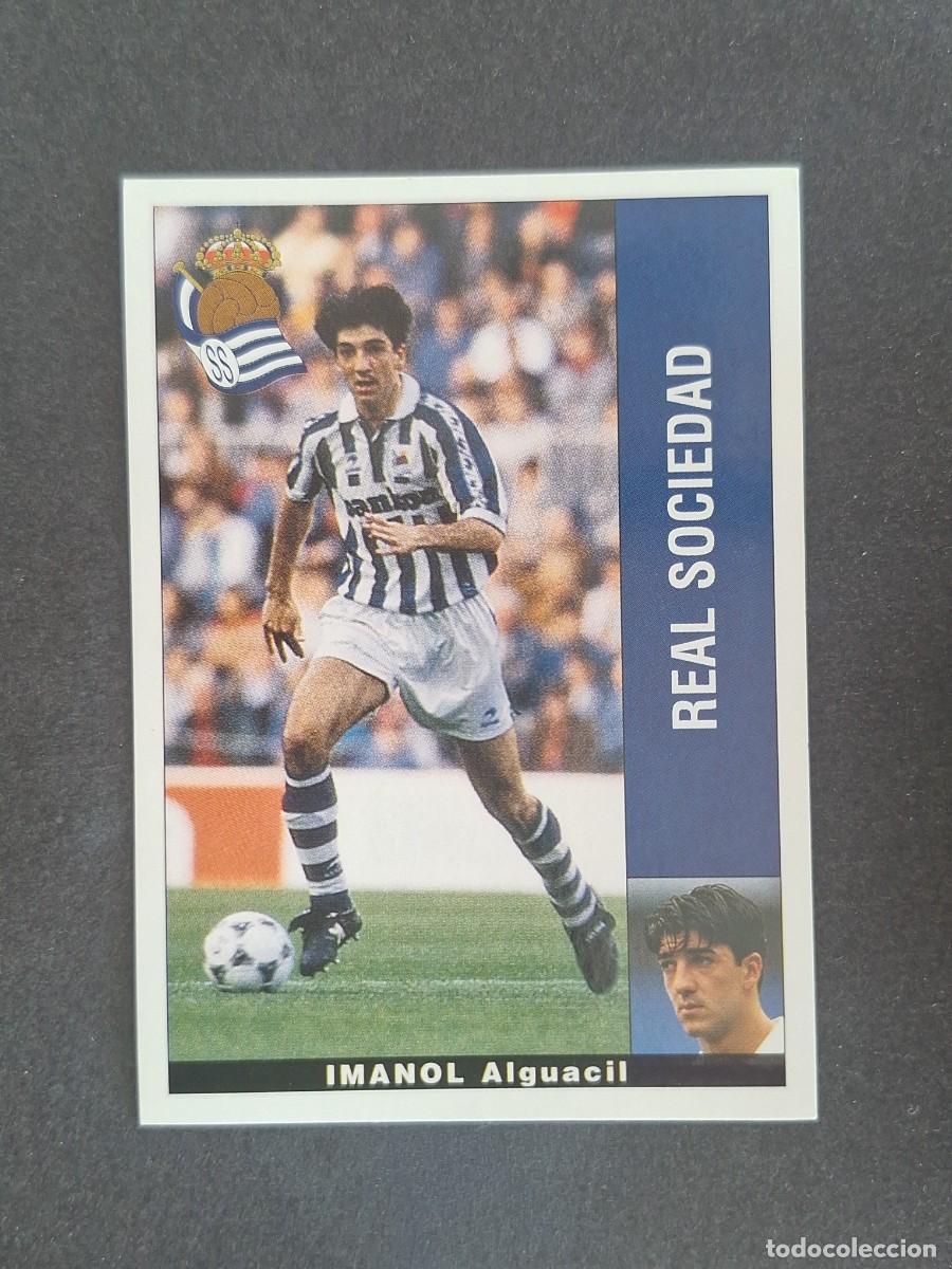 Cromos de f&uacute;tbol: L2 IMANOL REAL SOCIEDAD PANINI LIGA 1995 1996 95 96 NUNCA PEGADO SIN PEGAR